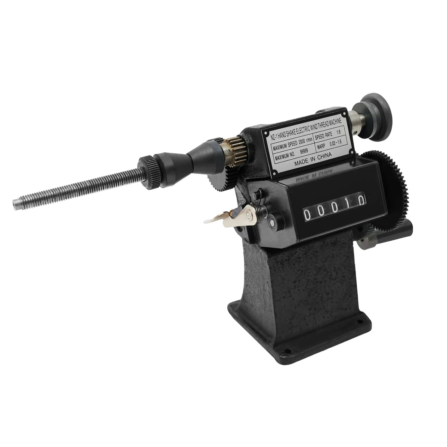Fishing Line Spooler With Counting Machine For Accurate Spooling