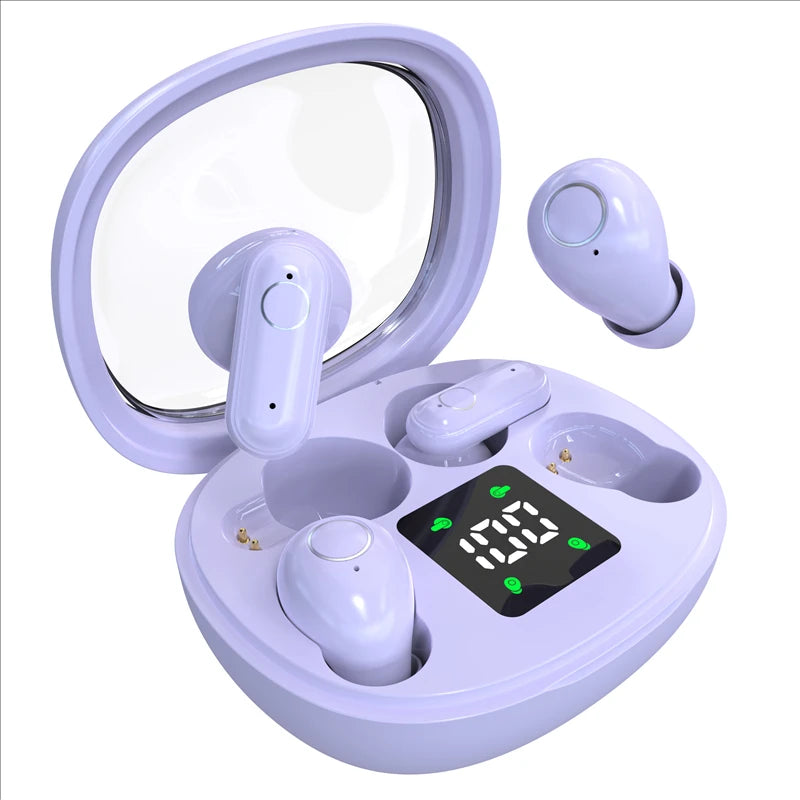 SHUKE Mini Sleep Earbuds Wireless Bluetooth Earphones With ANC