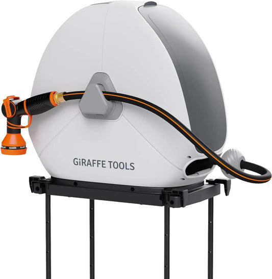 Giraffe Tools Retractable Hose Reel With Automatic Rewind Lock