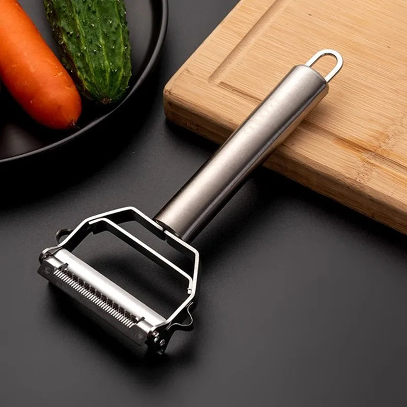 Kitchya Double Head Stainless Steel Peeler For Fruits And Vegetables