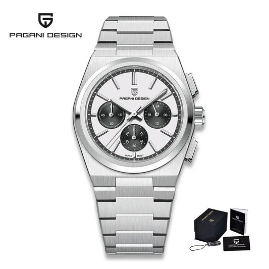 PAGANI DESIGN VK63 Mens Quartz Chronograph Business Watch