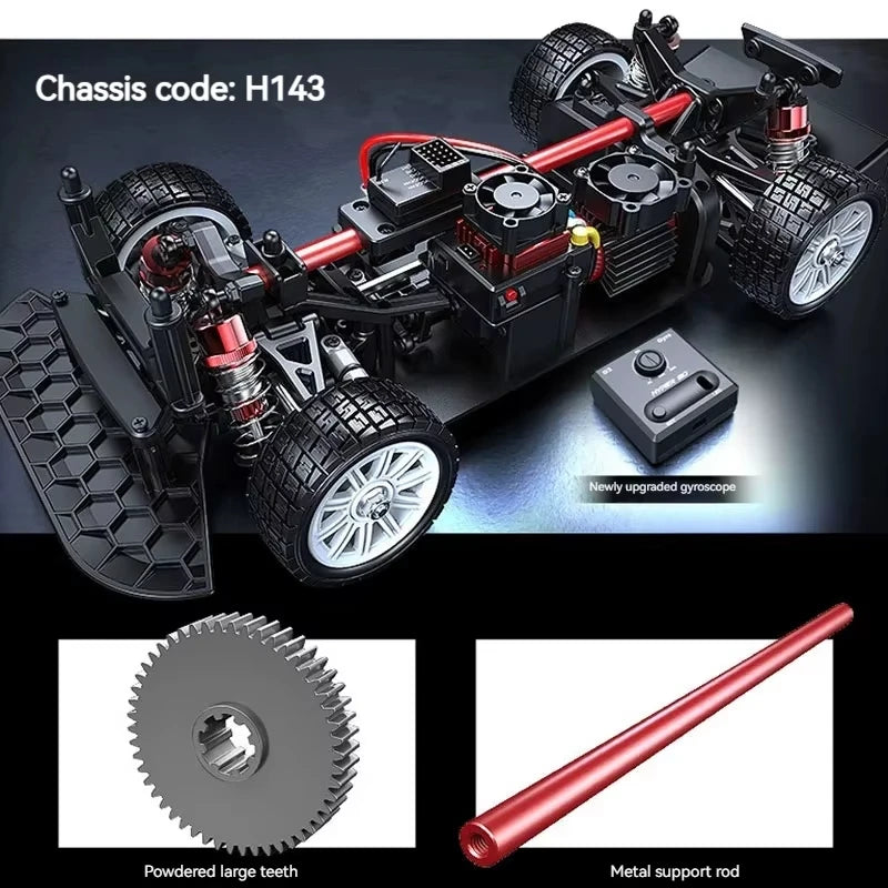 JIUSI Hyper Go RC Drift Car With Gyro For Children