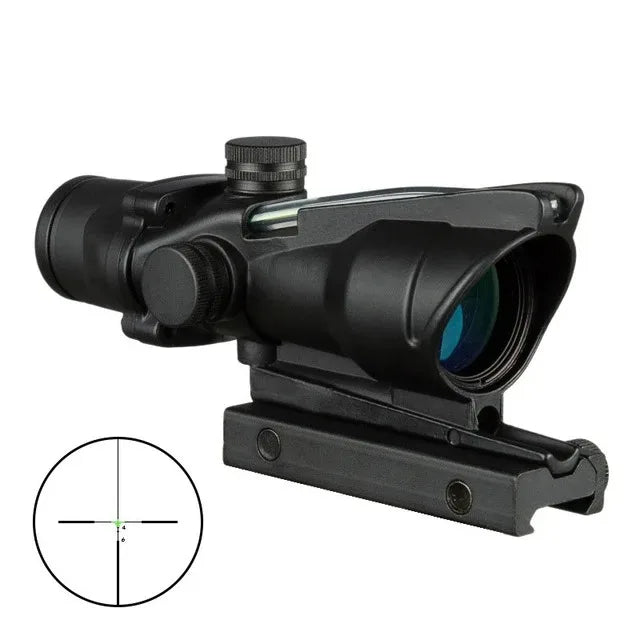Bestsight Hunting Scope With Fiber Optics Illuminated Dot Reticle