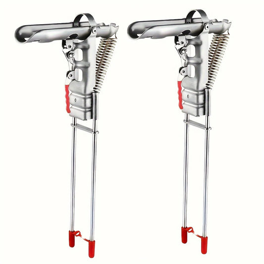 Automatic Spring Fishing Rod Holder For Hands Free Ground Fishing