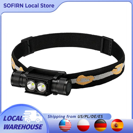 Sofirn H25S Mini LED Headlamp XML 1200 Lumen USB Rechargeable