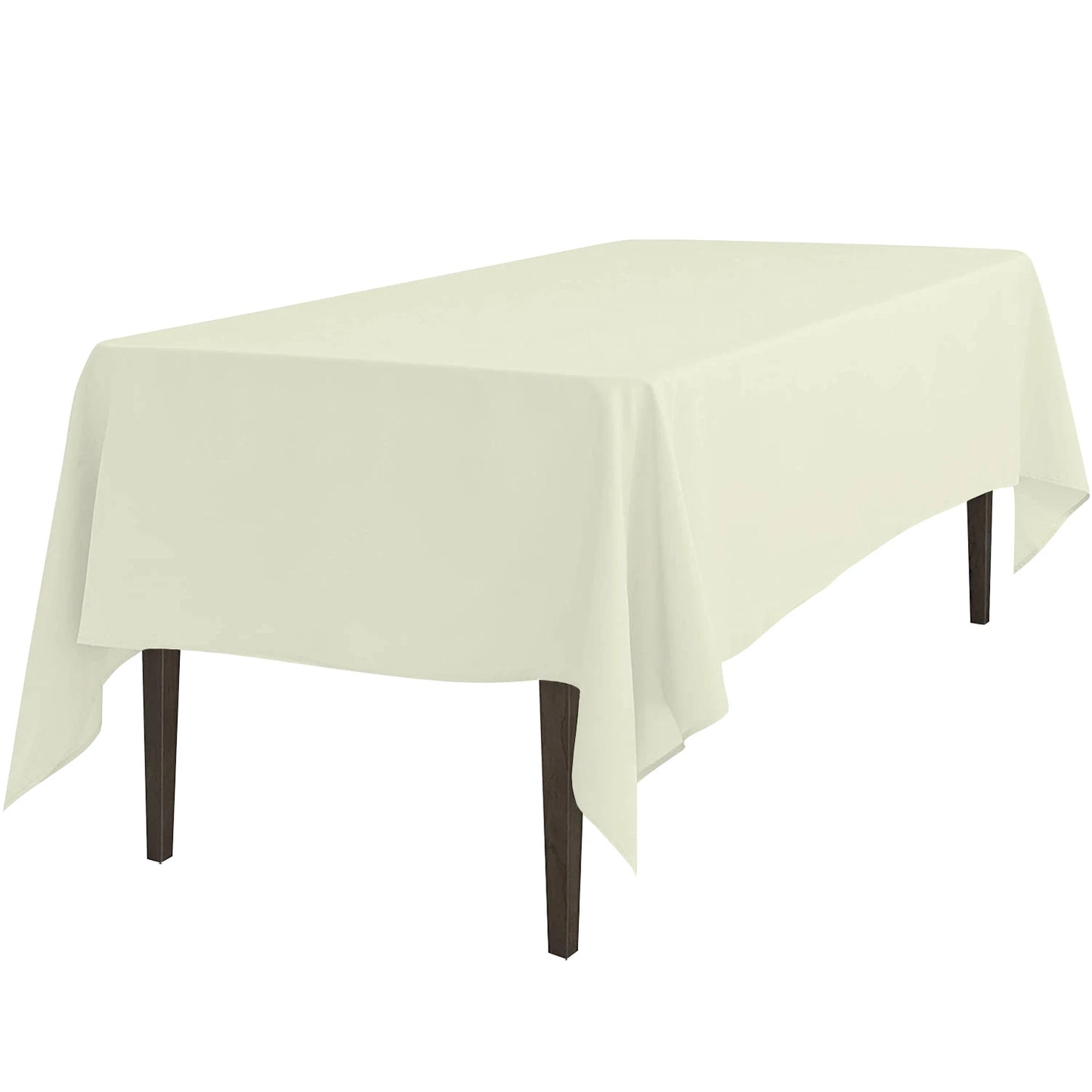 READOR 12Pcs Rectangle Tablecloths Set Polyester For Weddings And Events