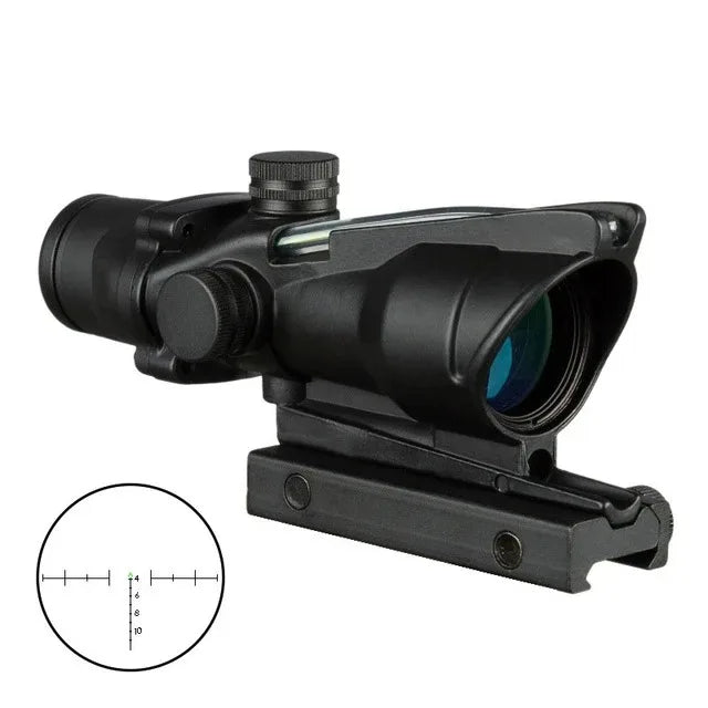 Bestsight Hunting Scope With Fiber Optics Illuminated Dot Reticle