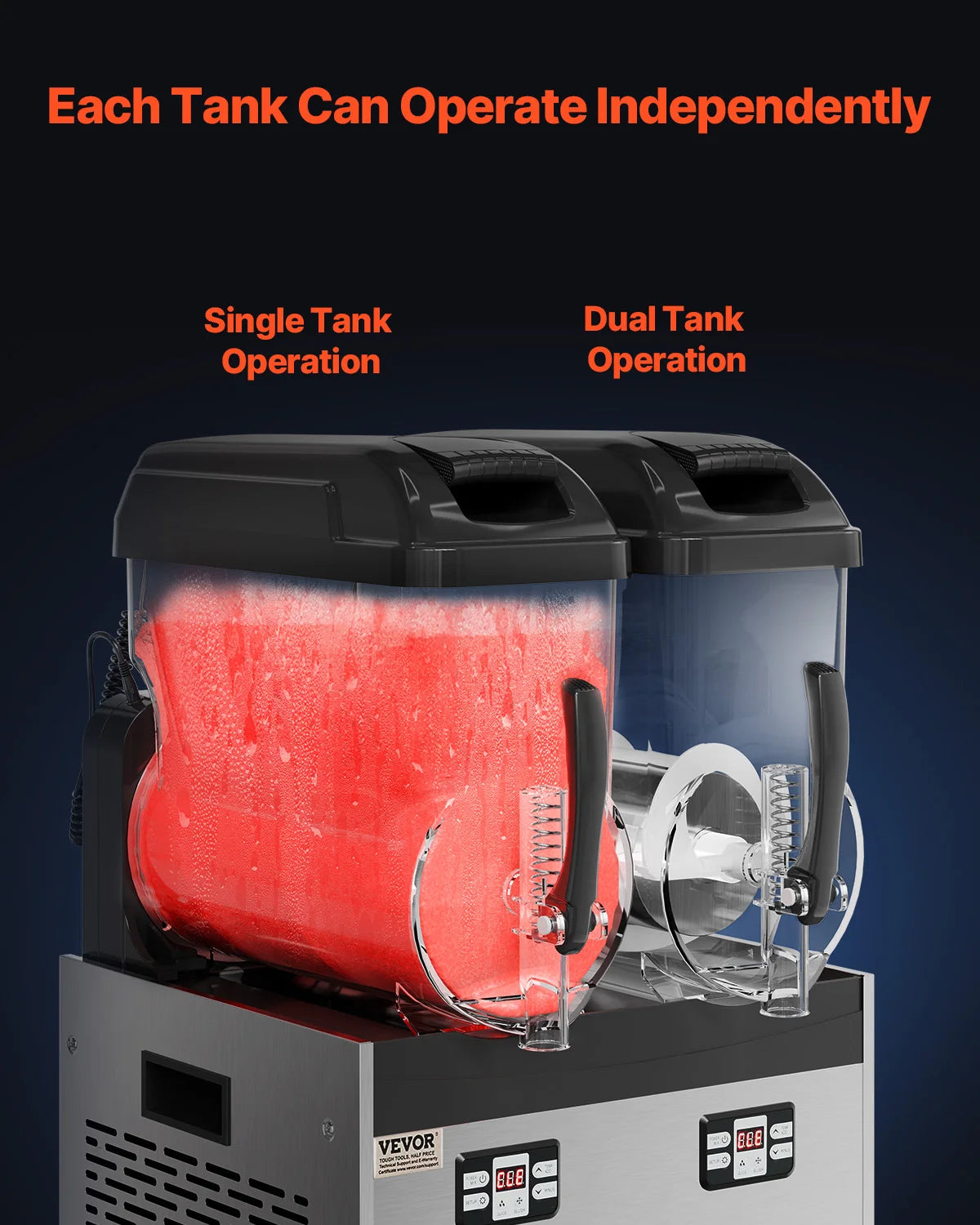 SucceBuy Commercial Slushy Machine For Parties And Restaurants