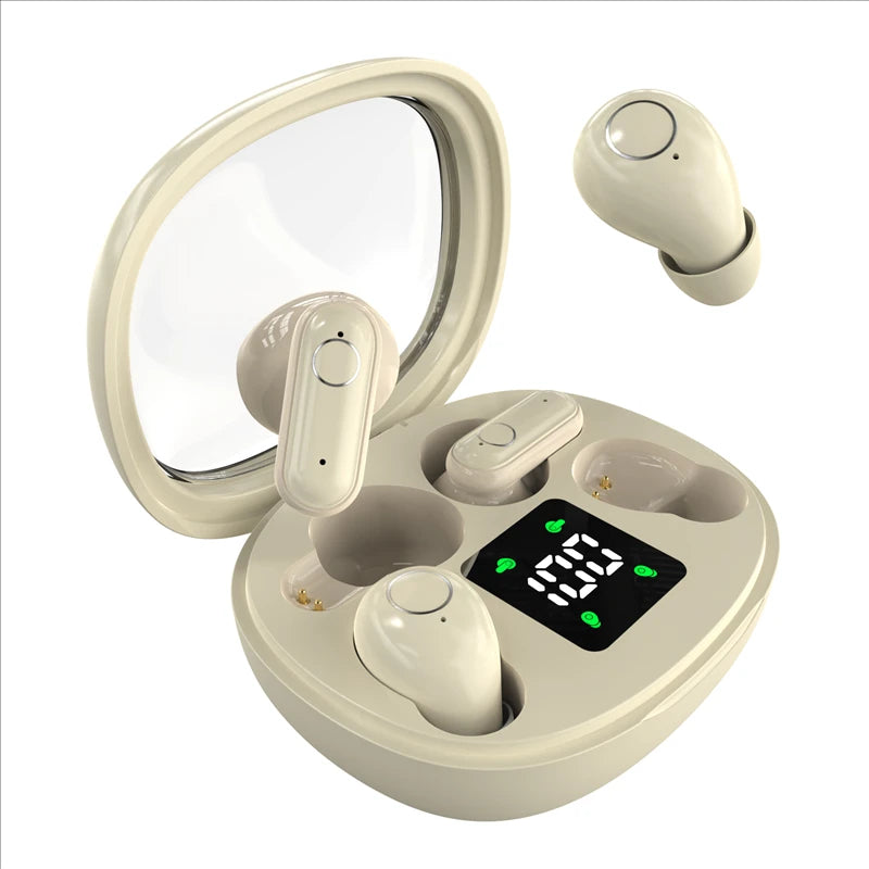 SHUKE Mini Sleep Earbuds Wireless Bluetooth Earphones With ANC