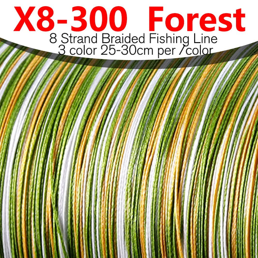 Bakawa X8 Braided Fishing Line Japan Weave For Saltwater