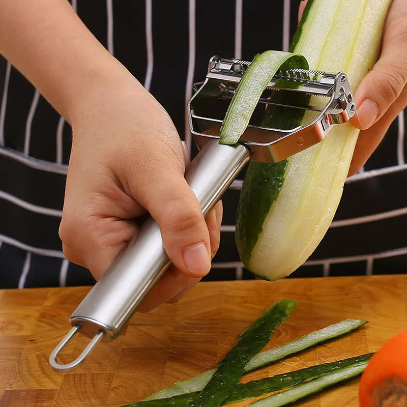 Kitchya Double Head Stainless Steel Peeler For Fruits And Vegetables