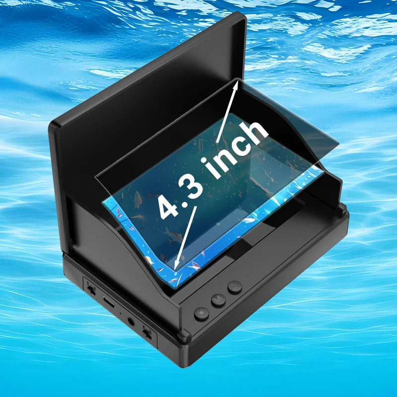 IP68 Waterproof Underwater Fishing Camera With Monitor Night Vision