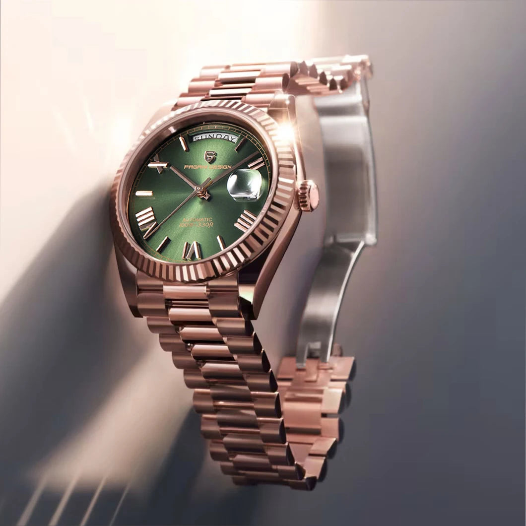 PAGANI DESIGN DD40 Luxury Automatic Mens Watch NH36A Sapphire Crystal