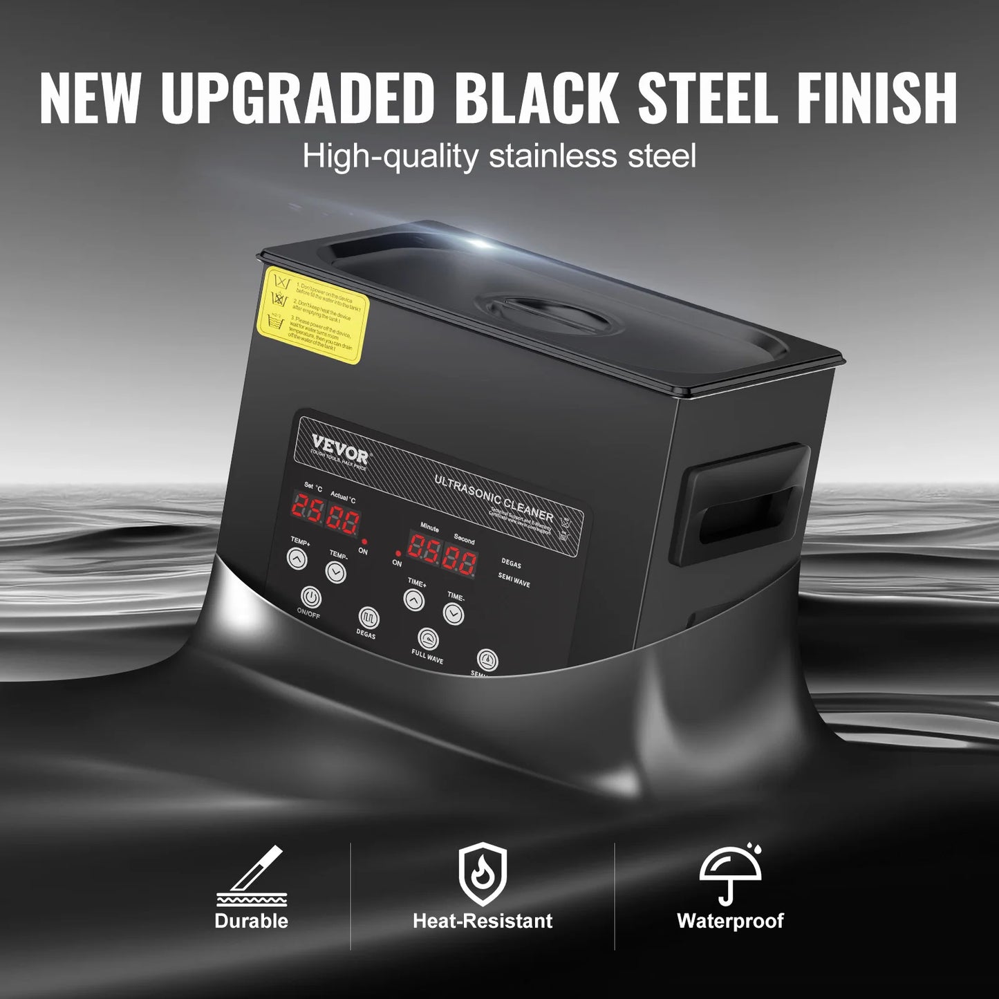 SucceBuy Ultrasonic Cleaner for Dishes and Home Use