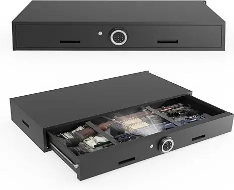 Under Bed Gun Safe for Rifles and Pistols With Digital Panel Lock Alarm