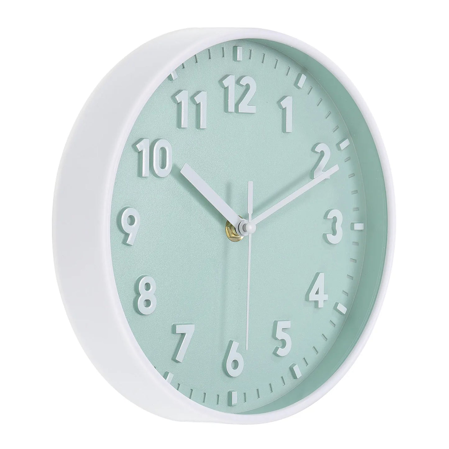 UXCELL 3D Number Wall Clock Quartz Silent Battery Operated Decorative