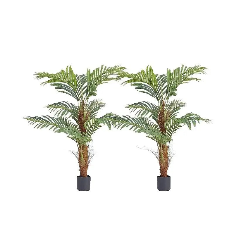 Artificial Palm Tree Faux Plant For Home Decor Low Maintenance