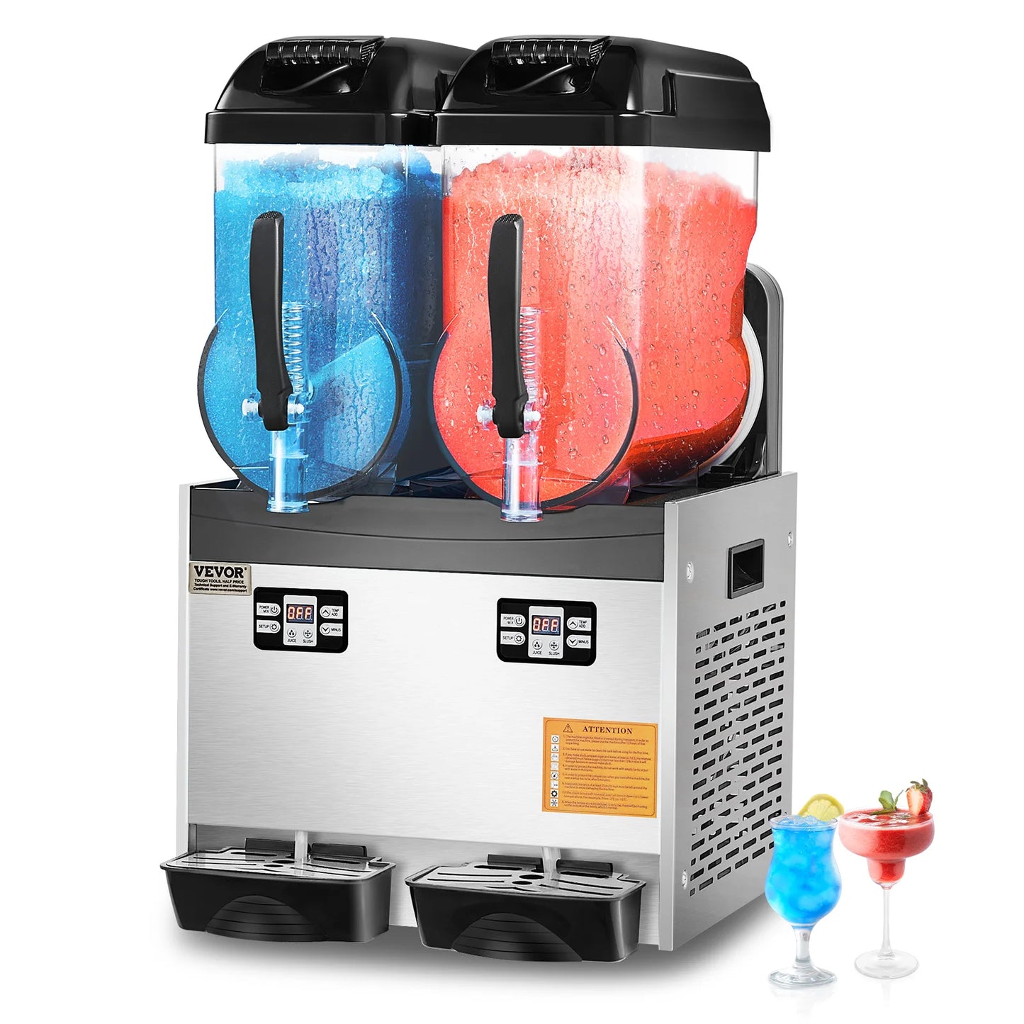 SucceBuy Commercial Slushy Machine For Parties And Restaurants