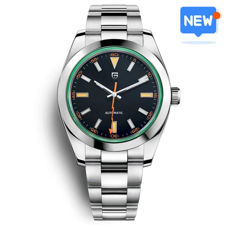 PAGANI DESIGN Men's Automatic Wristwatch AR Sapphire Crystal