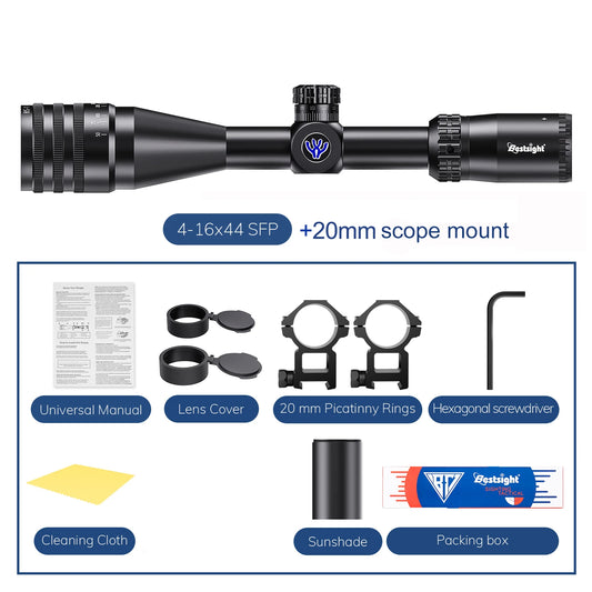 Bestsight Tactical Scope AOE for Hunting Airsoft Gear
