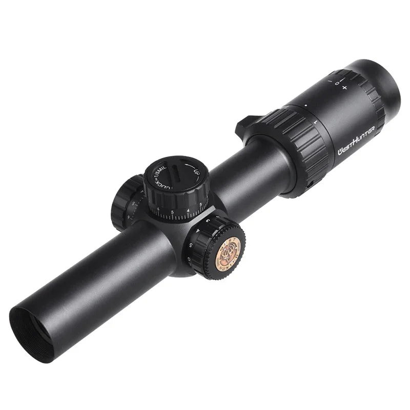 WestHunter HD 1-6x24 IR LPVO Riflescope With Red Green Illumination