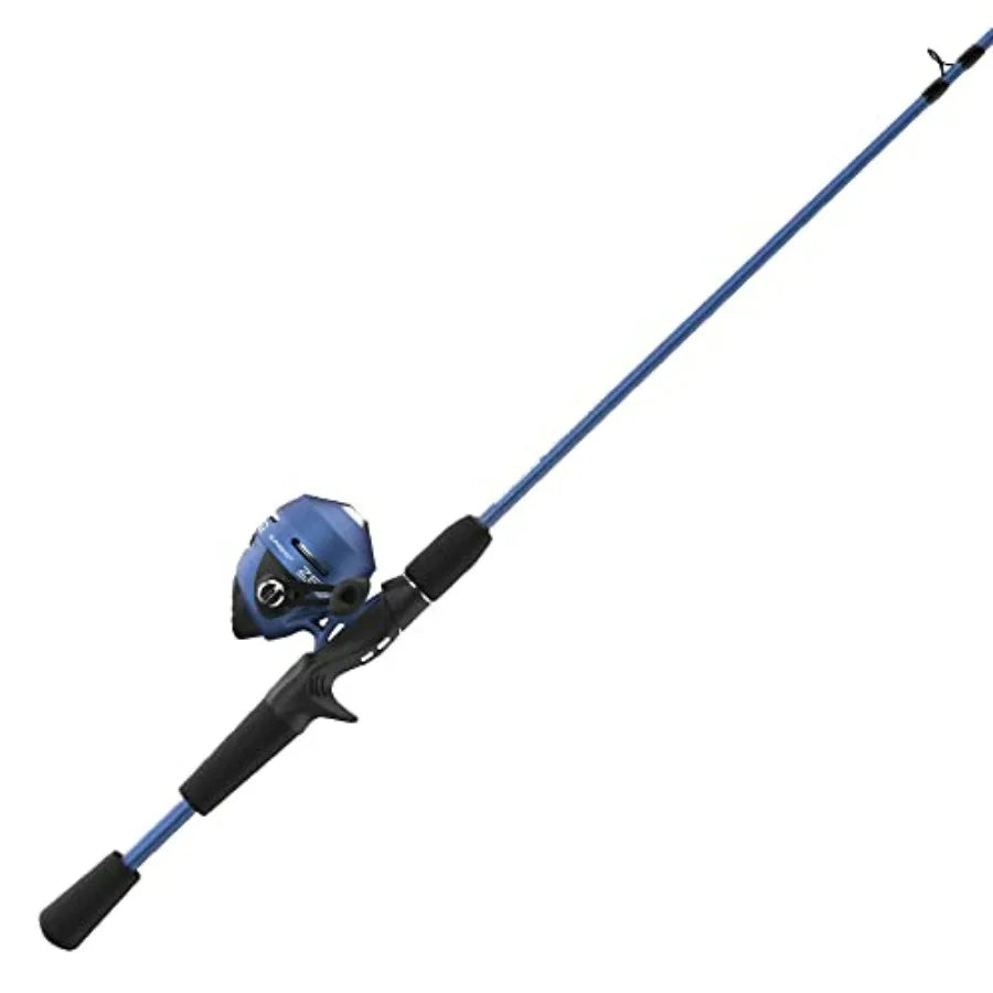 Spincast Reel And Rod Combo 2-Piece Right Hand Retrieve Fishing