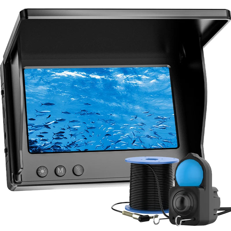 IP68 Waterproof Underwater Fishing Camera With Monitor Night Vision