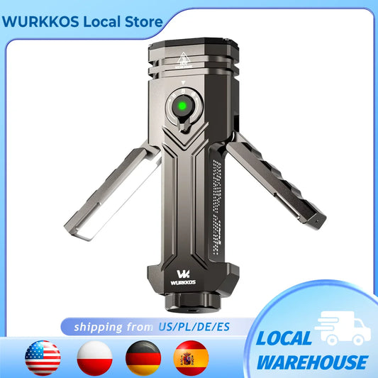 Wurkkos HD02 LED Camping Lamp Portable Rechargeable Spotlight