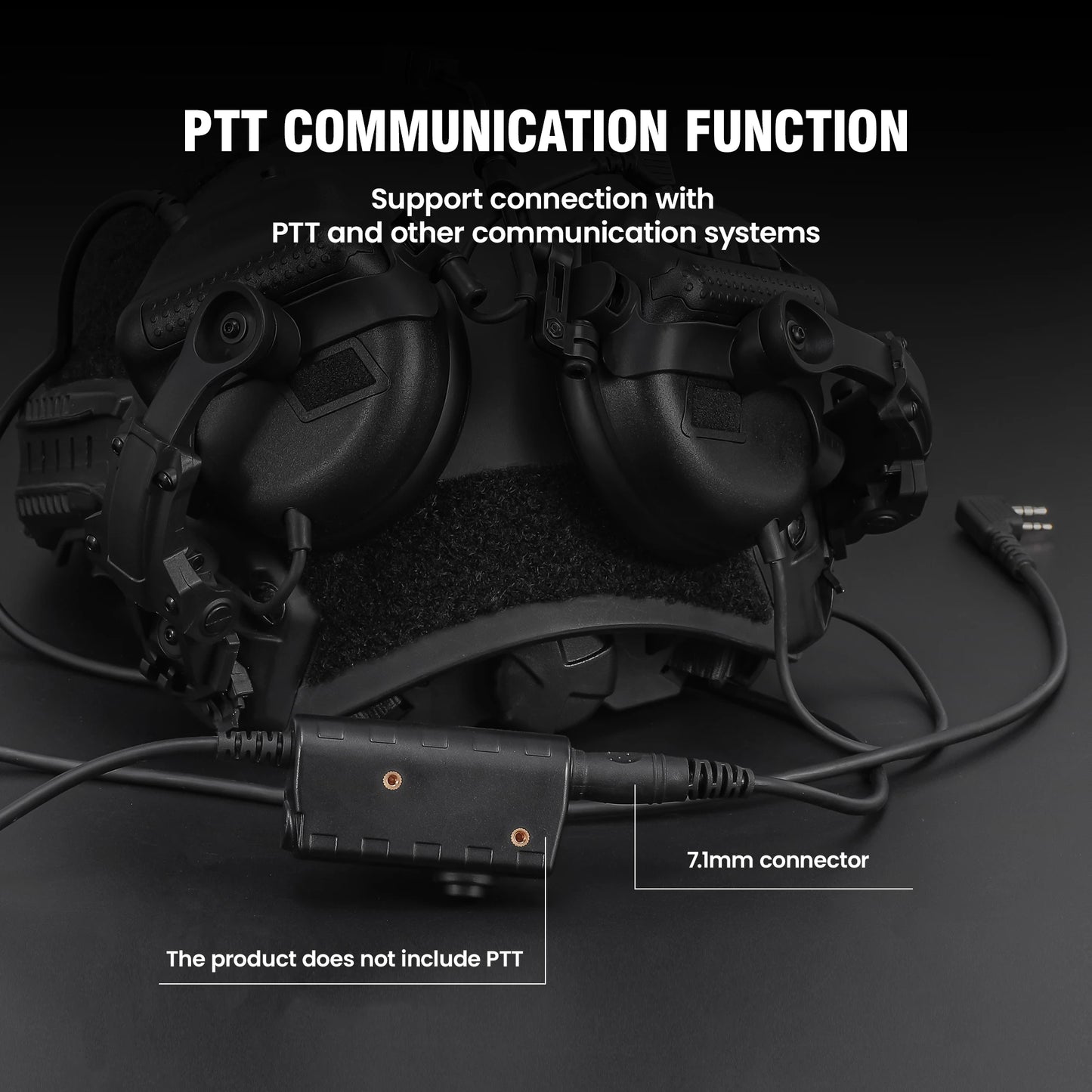 ARM NEX Army Shooting Earmuffs Tactical Headset Active Noise Reduction