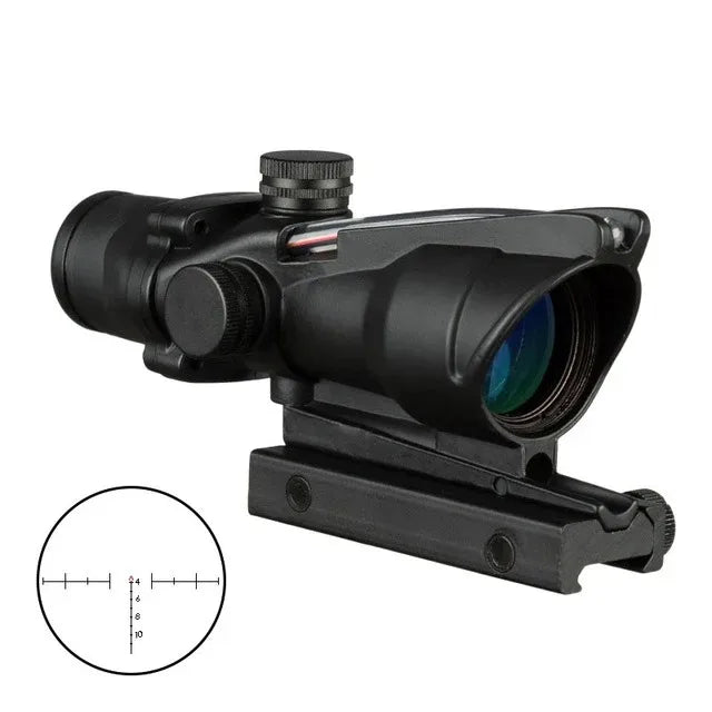 Bestsight Hunting Scope With Fiber Optics Illuminated Dot Reticle