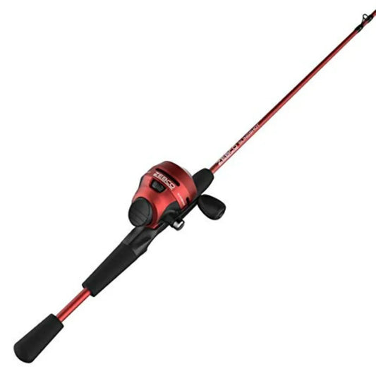 Spincast Reel And Rod Combo 2-Piece Right Hand Retrieve Fishing