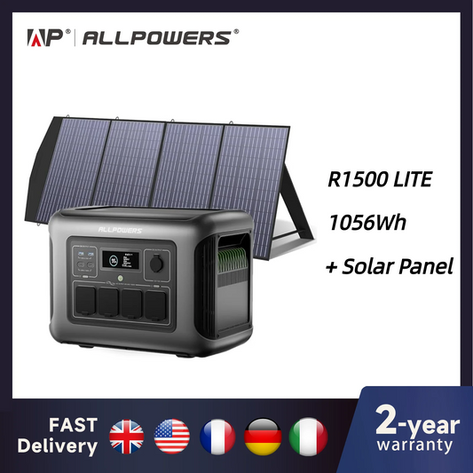ALLPOWERS R1500 Lite Portable Power Station Solar Generator