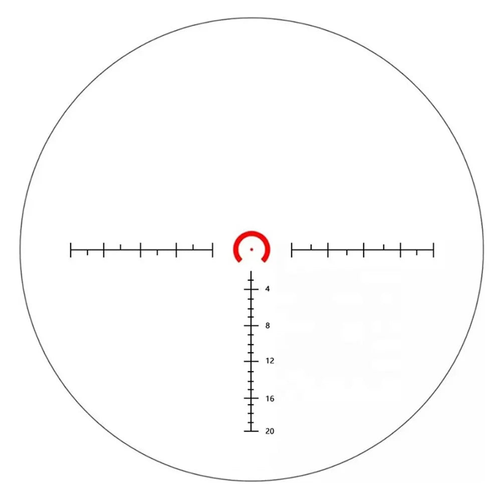WestHunter HD 1-6x24 IR LPVO Riflescope With Red Green Illumination